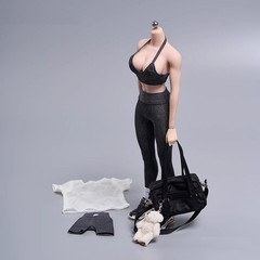 1/6 Yoga Top Leggings Bag Shoes Set For 12″ PHICEN Hot Toys Female Figure ❶USA❶