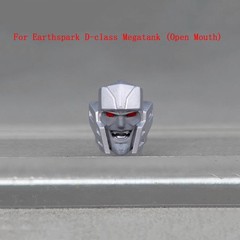 3D DIY Replace Head Upgrade Kit For Earthspark Siege / SS114 Megatank SS86 Jazz