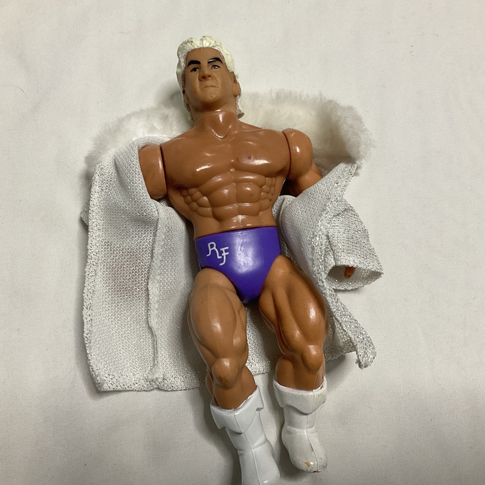 1985 AWA Remco Ric Flair Wrestling Complete w/ Original Robe – Rookie Figure