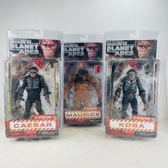 Dawn of The Planet of The Apes Caesar Koba Maurice Figures Toys Gift – 3 Pcs Set