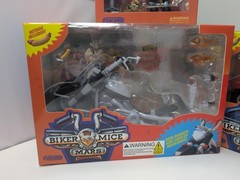 Biker Mice from Mars Nacelle Figures Vehicles Set Throttle Modo Vinnie New Boxed