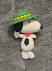 Culturefly Peanuts Huggers SCOUT SNOOPY Vinyl Mini Figure NEW CHASE TARGET EXCLU