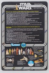 RARE 12 BACK C-3PO GDE PYRAMID LOGO KENNER CANADA VINTAGE STAR WARS 1977