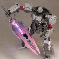 Big Sword Back Cannon Arm Cannon Weapon Upgrade Kit For SS109 Megatank DIY