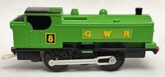 Thomas & Friends Trackmaster Duck GWR # 8 Battery Powered Motorized Engine-WORKS