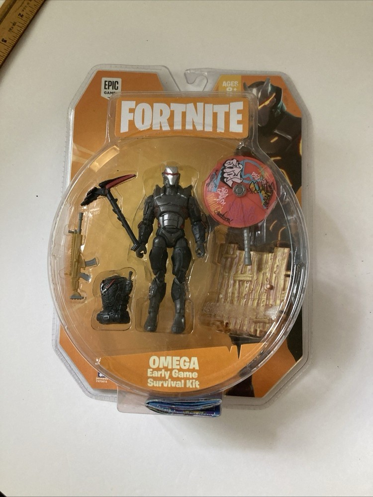 Fortnite Omega Early Game Survival Kit 4″ Action Figure Jazwares FNT0016 NEW