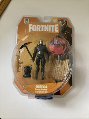 Fortnite Omega Early Game Survival Kit 4″ Action Figure Jazwares FNT0016 NEW