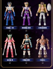 Andromeda Shun Saint Seiya 4″ Action Figure Cloth Model Kit Toy Blind Box Gift