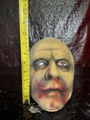 ZOMBIE MALE 3D PRINT HEAD SCULPT 1:1 RATIO LIFE SIZE