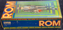 COMPLETE VINTAGE 1979 ROM THE SPACE KNIGHT w/ORIGINAL BOX & PALITOY DISPLAY BOX