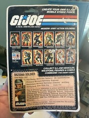 Vtg Original 1982 Hasbro ZAP BAZOOKA SOLDIER G.I. JOE 6110 Unopened.
