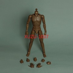 1:6 Scale Muscular Male Action Body Model 12″ Action Figure Body For Hot Toys