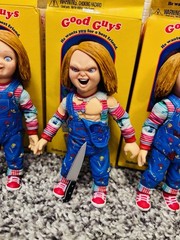 Chucky TV Series Executed Buff Good Guys Blind Box Series 1 Action Figure Set