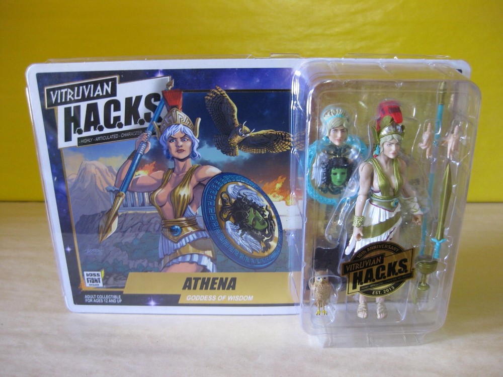 2023 Vitruvian Hacks 10th Anniversary Boss Fight Studio 4″ Athena New MIP