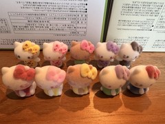 Mini Hello Kitty Figures 5cm Cute Gift DIY Decor Toys Sitting and Standing set