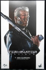 NEW Hot Toys MMS307 Terminator Genisys T800 T 800 Guardian Arnold Schwarzenegger