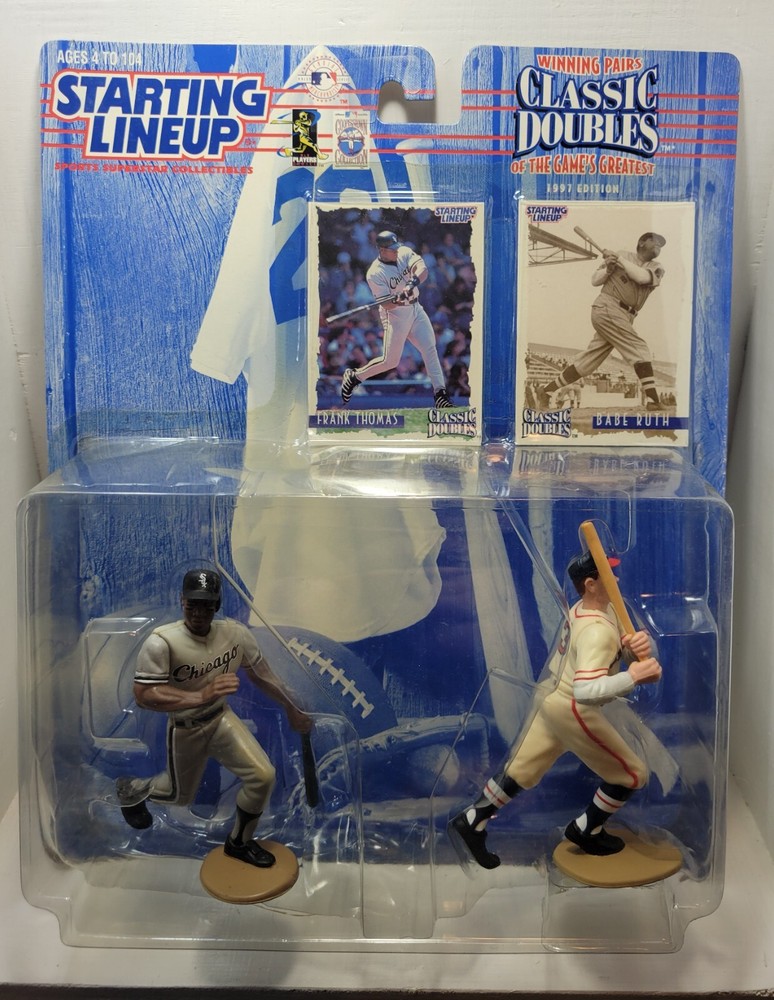 1997 STARTING LINEUP KENNER CLASSIC DOUBLES FRANK THOMAS BABE RUTH
