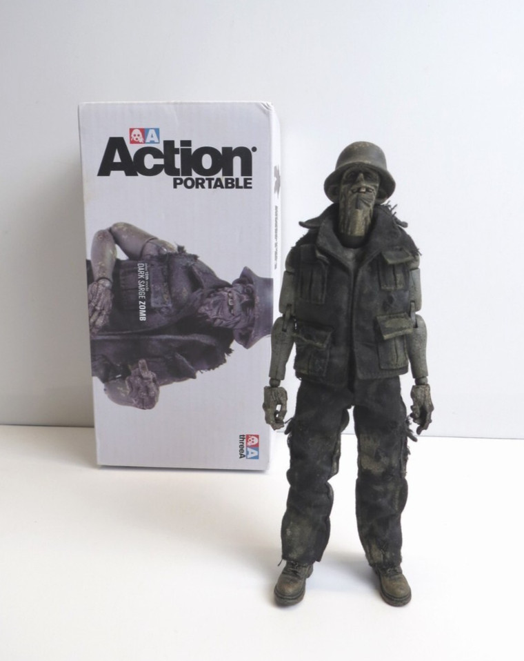 ThreeA 3A Action Portable Dark Sarge Zomb (3AA Exclusive) SEALED 1/12 SDCC 2026