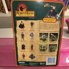 Kenner Robin Hood Prince of Thieves Sheriff of Nottingham Action Figure w/ Sword