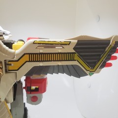Bandai Mighty Morphin Power Rangers Deluxe Ninja Megazord WITH Falcon Zord 1995