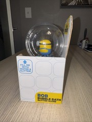 Minions Bob Bubble Bath Glitter Globe 8oz MZB Toy Figure Collectible New Sealed