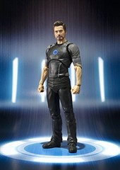 S.H. Figuarts Iron Man 3 Tony Stark ABS & PVC Painted Action Figure Bandai Japan