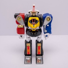 Vintage 1995 Bandai Mighty Morphin Power Rangers Ninja Megazord 8.5” Figure