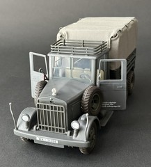Indiana Jones 1:18 WWII German “Fabric” Cargo Truck 3.75 Raiders Of The Lost Ark