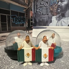 Homies Series 5 O.G. Mexico Mexican Flag Mini Figure Lil Homie 4 lot 1/32