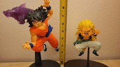 Dragon Ball – lot of 7 figures – Goku, Broly, Gogeta SSJ, Gotenks SSJ3,Yamcha