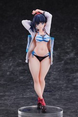 Alphamax SSSS.GRIDMAN Takarada Rikka 1/7 PVC Figure Model Limited Art H24cm