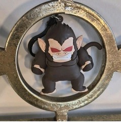 Dragon Ball Z Great Ape Gohan 3D Figural Bag Clip Monogram, 3.25.