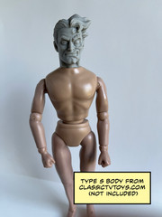 Original Custom Head of Your Choice for Mego Style Figures