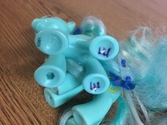 Lot Of 3 Lyra Hasbro My Little Pony MLP Brushable Ponies Multiple Years Gens