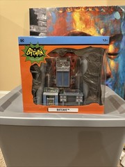 1966 Adam West Tv Series Batman With Robin And Batcave