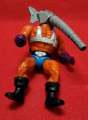 Masters of the UniverseSnout Spout Action Figure w/ Axe Orange Purple Gray #12