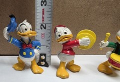 VTG DUCKTALES FIGURINES BULLY WEST GERMANY HUEY LOUIE DEWEY DONALD UNCLE SCROOG