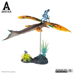Avatar: The Way Of Water Jake Sully & Skimwing Deluxe Action Figure Set