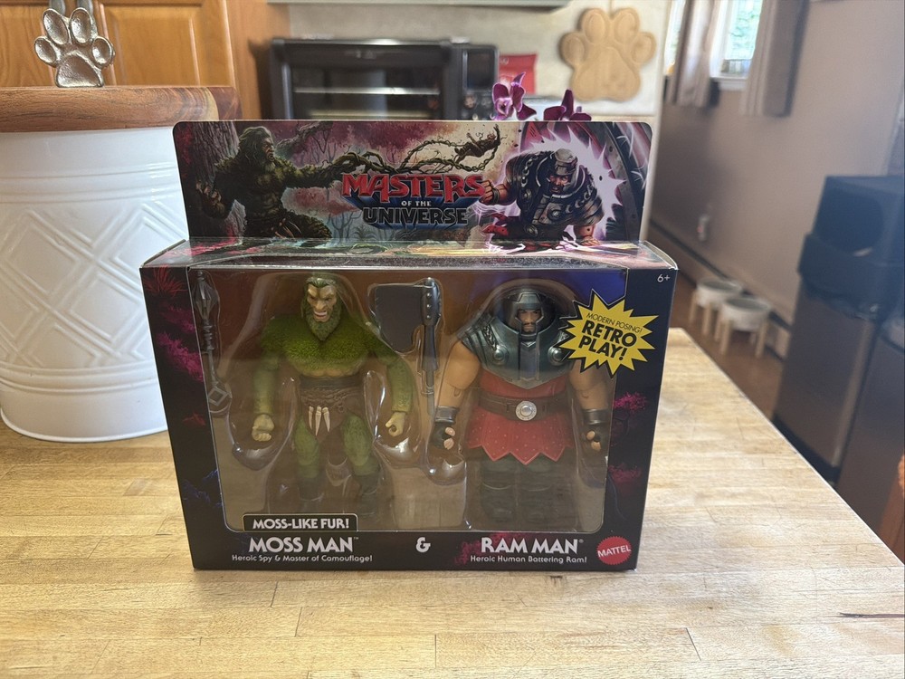 Masters of the Universe Origins MOSs RAM MAN 2026 Movie Action Figure 2-Pack NEW