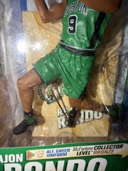 NEW MCFARLANE SPORT FIGURE NBA RAJON RONDO #9 BOSTON CELTIC SERIES 19 BASKETBALL