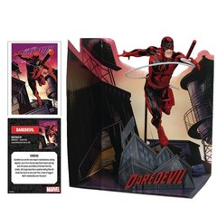 McFarlane Toys Marvel Daredevil Posed Figure with Scene [Daredevil #600]