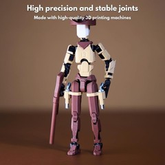 Western Cowboy t13 Action Figure｜Assembly Completed｜ 3D Printed Dummy 13 for …