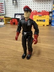 Gi Joe Action Force Black Major Vacation in the Red Shadows Custom Made o-ring