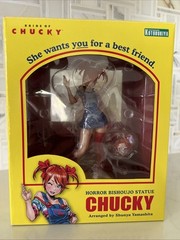 Chucky Horror Bishoujo Statue • Bride of Chucky • Bonus Face & Arm • Kotobukiya