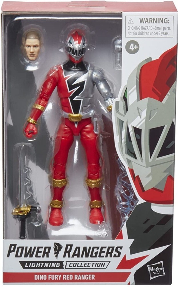 Hasbro Power Rangers Lightning Collection: DINO FURY RED RANGER 6inch Figure