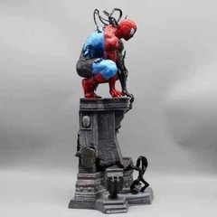 Symbiotic Spider-Man Venom Action Figure LED 38cm PVC Statue Model Collectables