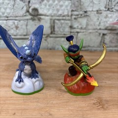 Skylanders Spyro’s Adventure – Flameslinger Figure, Whirlwind Lot Of 2.