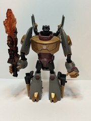 Transformers Animated Voyager Class Grimlock (2008) Dinobot Leader 100% Complete