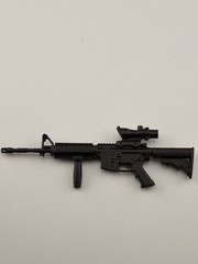 1/12 scale M4A1 Assault Rifle Soldier Weapon Model Toy for 6″ Action Figure Doll