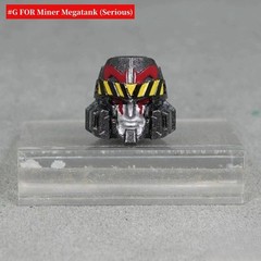 Replacement Head Upgrade Kit For Shockwave Legacy POINTBLANK Spinister Megatank